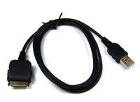 GSM datakabel USB Apple iPhone 3G/3GS/4/4S/iPod zwart