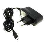 GSM netstroomlader Micro-USB - 2A - zwart
