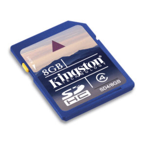 Memorycard Secure Digital 8GB Class 4